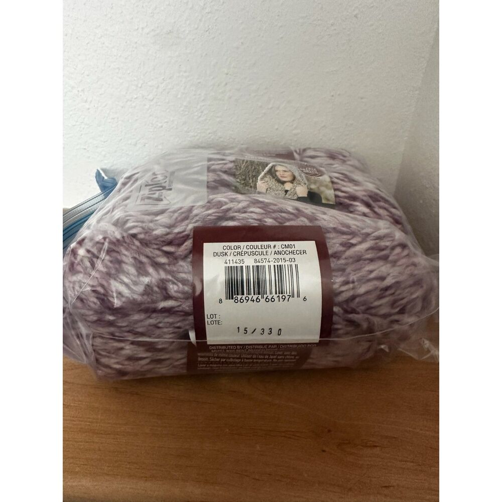Charisma Marble yarn by Loops & Threads in Dusk, Set of 3 NWT - Picture 3 of 5